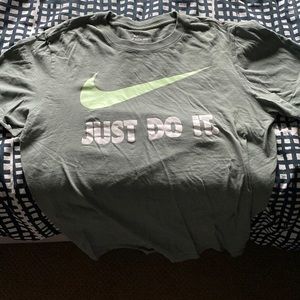 Nike Just Do It Script T Shirt